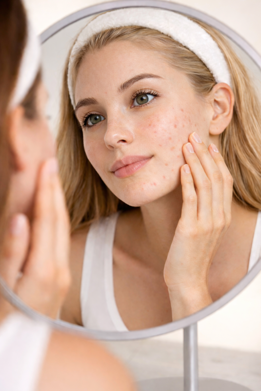 Acné y poros