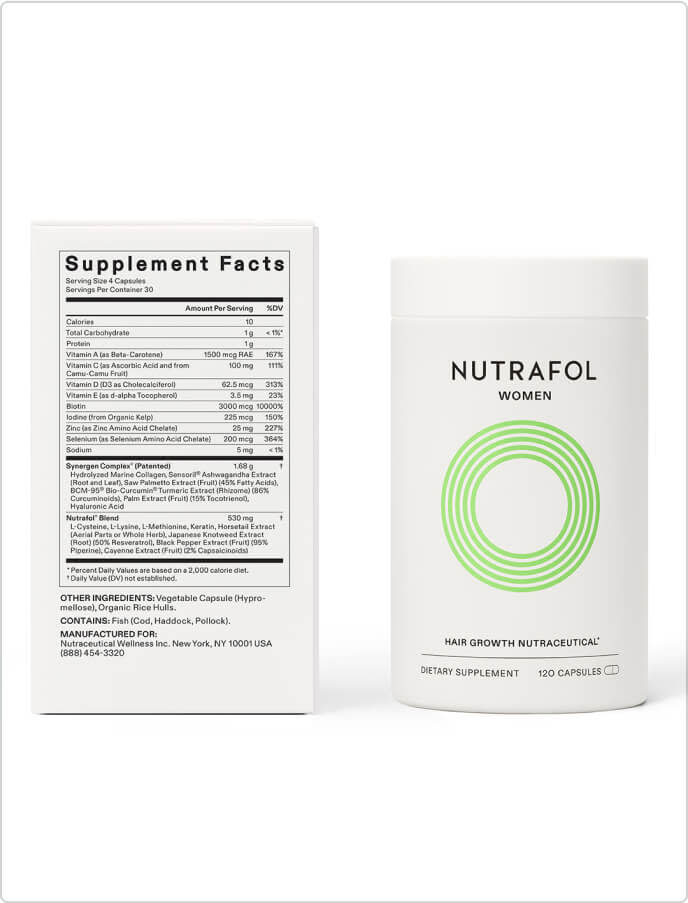 Nutrafol mujer 120 cápsulas