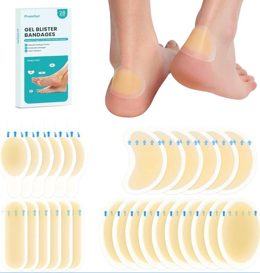 Promifun 28 parches de gel resist. al agua