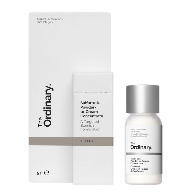 Sulfur 10% powder-to-cream Concentrate